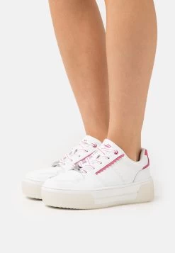 Anna Field Leather - Trainers - White/Pink