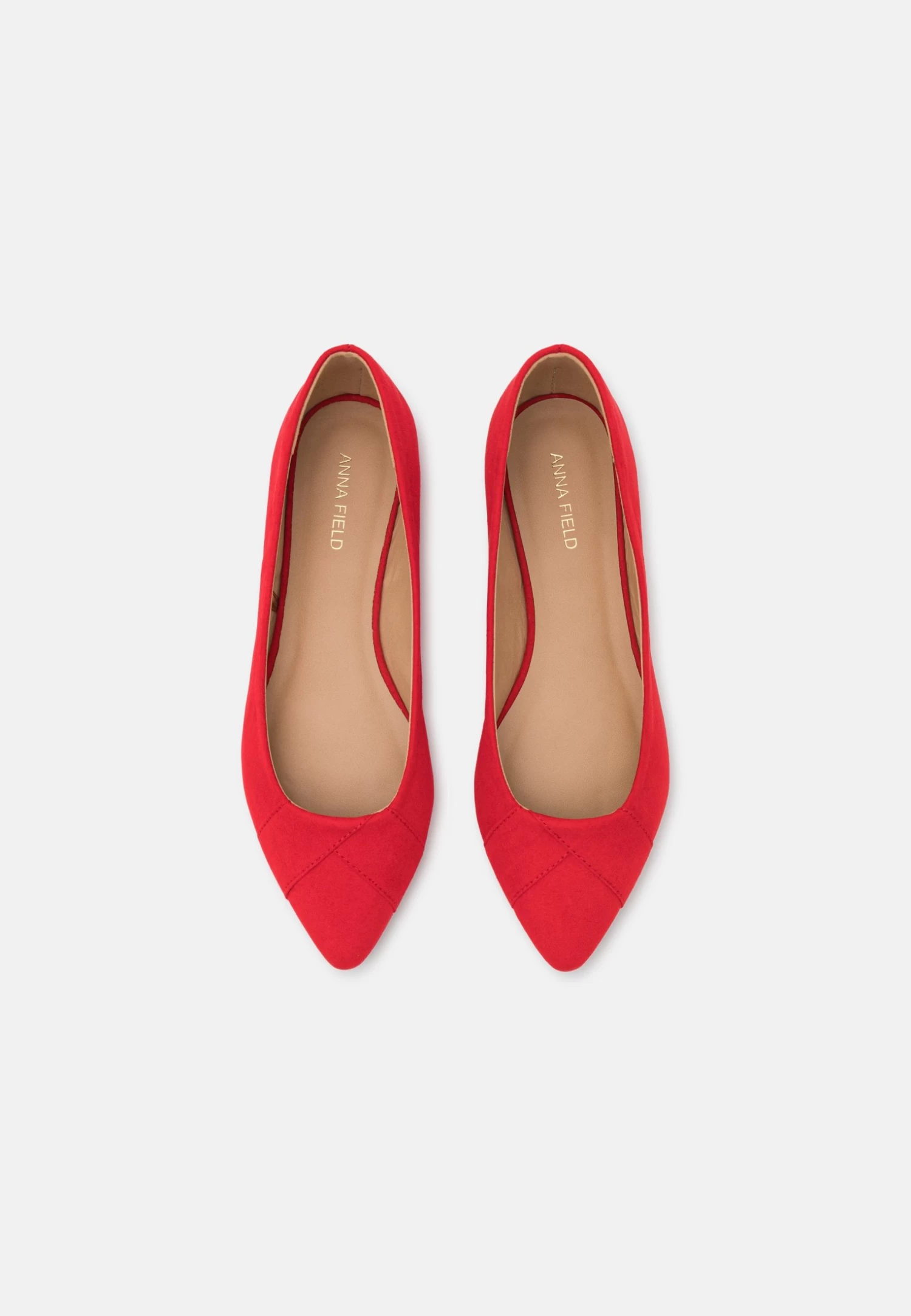 Anna Field Ballet Pumps - Red 8 Anna Field Ballet Pumps - Red - Image 6