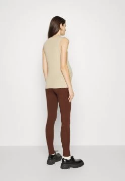 3 Pack - Leggings - Trousers - Black/Brown/Off-White -Anna Field aa2a605d556142dc985a12db48d15f66