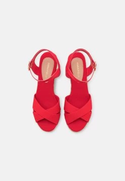 Anna Field Wedge Sandals - Red -Anna Field aa2e5cb4f75f4bae80b5219ac1dcc3fc