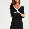 Anna Field Heidi Long Sleeves Viscose Nightdress - Nightie - Black 1 Anna Field Heidi Long Sleeves Viscose Nightdress - Nightie - Black -Anna Field add11b3cd2864d078e241158fecd36d3