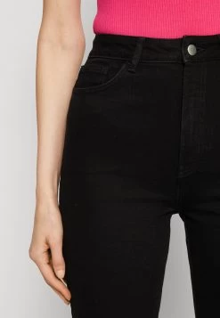 Anna Field Straight Leg Jeans - Black Denim -Anna Field aff61bf5bbe14dd29d4d94fd37401da7