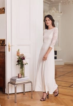 Anna Field Jersey Dress - White -Anna Field b3b55f4bfdab4ff1ae6c4ab74fa3ce36