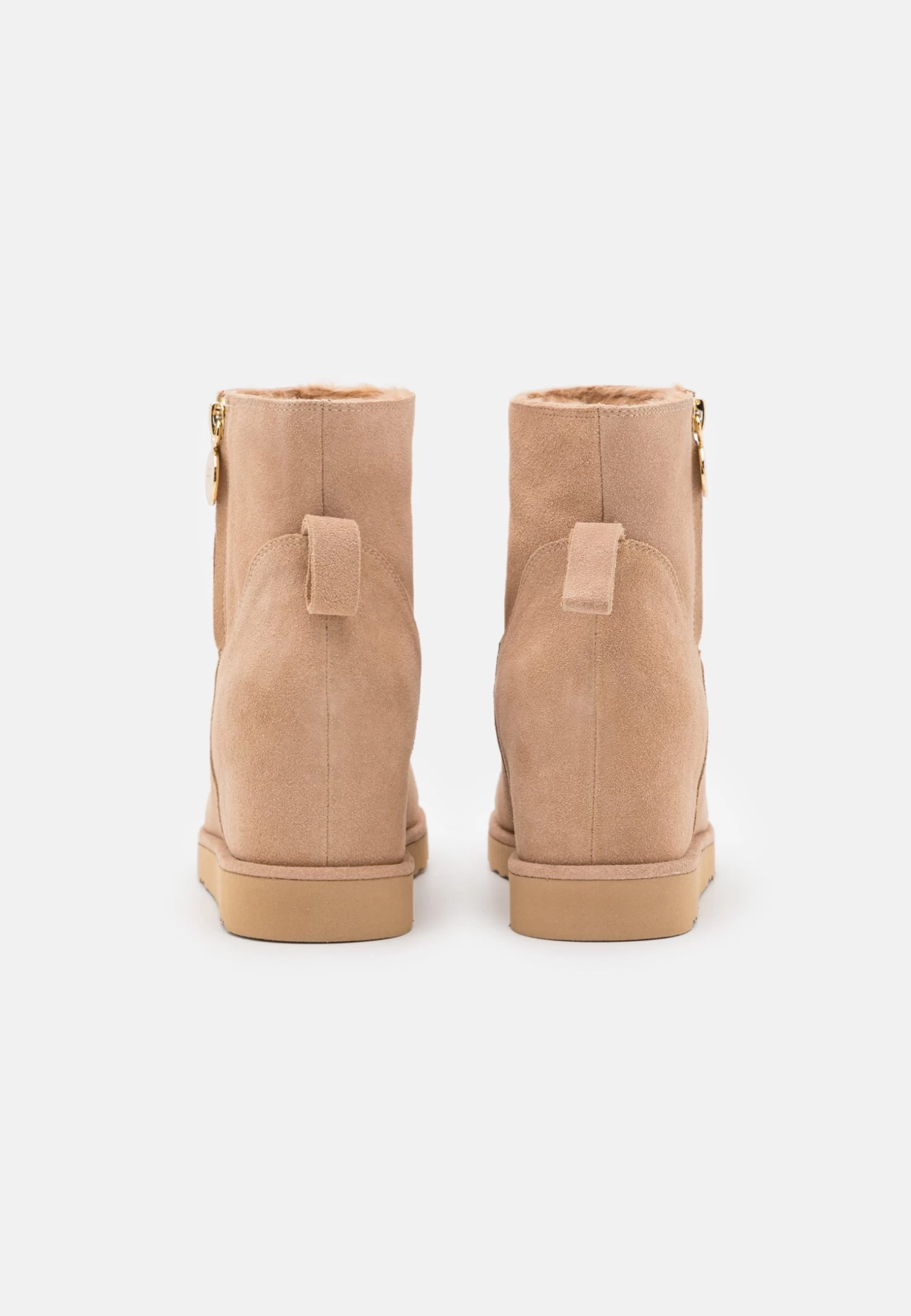 Anna Field Leather Winter Boot - Ankle Boots - Beige 6 Anna Field Leather Winter Boot - Ankle Boots - Beige - Image 4