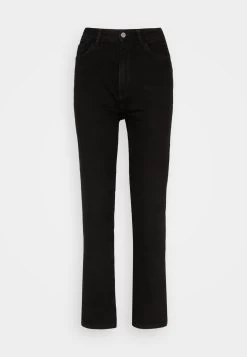 Anna Field Straight Leg Jeans - Black Denim -Anna Field b743c8c4dfdb416a88b18b808dc743aa