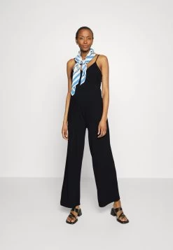 Strappy Drappy Cintered- Jumpsuit - Black -Anna Field b84292ea7d2844debc5ca003f425455b