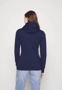 Zip-Up Sweatshirt -Dark Blue -Anna Field be3a6d84b0cb41de9b05c10137804822
