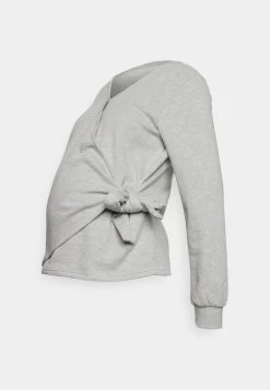 Zip-Up Sweatshirt - Mottled Light Grey -Anna Field c1a219dff5b04e0b859334ab5e9c5ac8