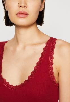 Anna Field Top - Dark Red -Anna Field c6da751e2a0a404680b5a0bae2d4cd64
