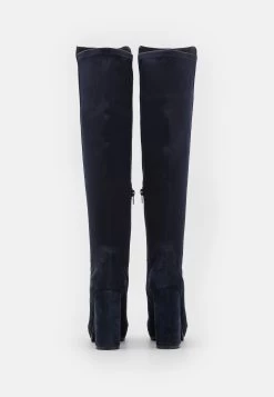 Anna Field Leather - Over-The-Knee Boots - Dark Blue -Anna Field c9ce0f5717b34cce93bf07b12c4f320b