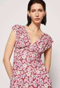 Anna Field Jersey Dress - Brown/Beige/Pink -Anna Field cbedaa87fc184eceb629b6fadbc91e63