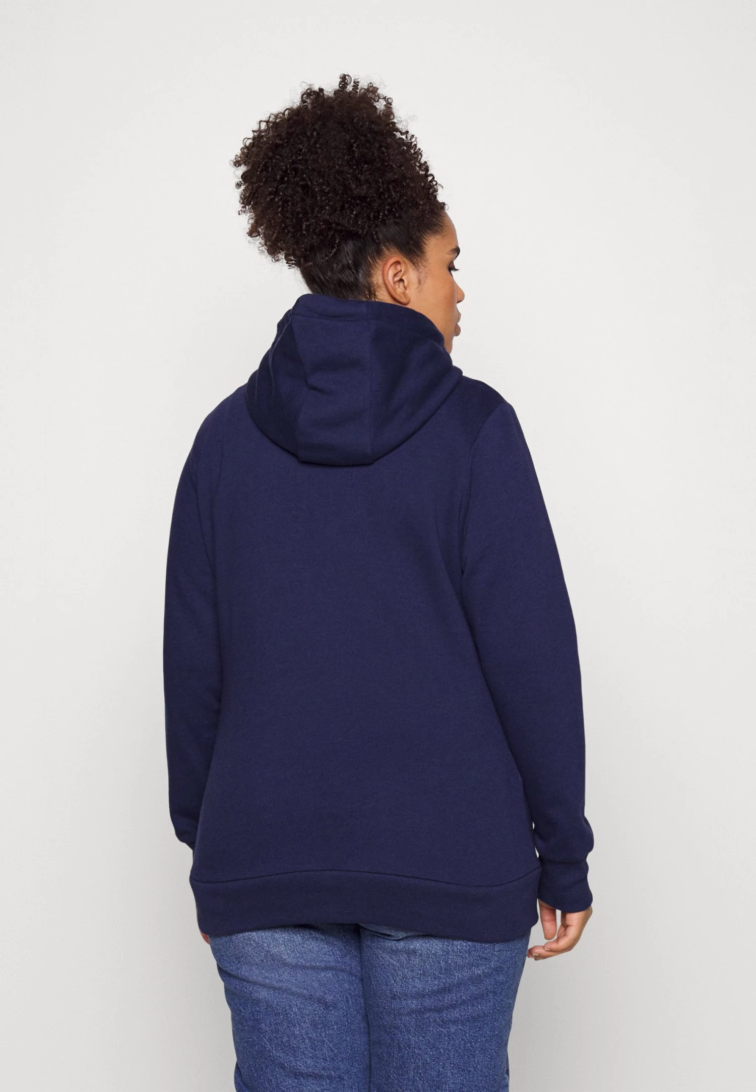 Zip-Up Sweatshirt - Dark Blue 5 Zip-Up Sweatshirt - Dark Blue - Image 3