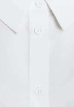 Anna Field Basic Blouse With Pocket - Button-Down Blouse - Off-White -Anna Field cddbf1123712450aa9191804b90b80e8