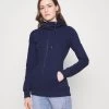 Zip-Up Sweatshirt -Dark Blue -Anna Field d00c0d7a397c41e8baa578dc8b89bc56