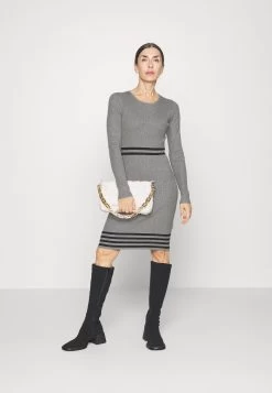 Anna Field Jumper Dress - Mottled Light Grey/Black -Anna Field d8566b1e6aa241ecadf904e02fb49947