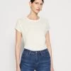 Anna Field Print T-Shirt - Offwhite -Anna Field dc1eee20df9c4fbda50913fcd351c8db