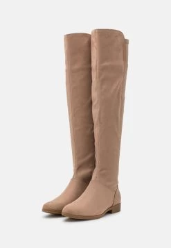 Anna Field Over-The-Knee Boots - Beige -Anna Field dd189346b0de44f78790627022fbaa66