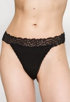 Anna Field 3 Pack Lace Trim Thong - Thong -Anna Field ddff339da5074452b6b1fc5ad9c38843