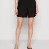 Anna Field Linen Mix - Shorts - Black -Anna Field e6093c8d38ac46ba863cdae3b23a0ce6