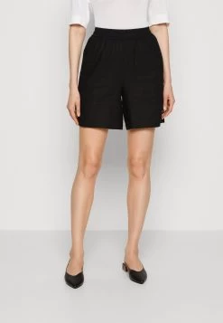 Anna Field Linen Mix - Shorts - Black