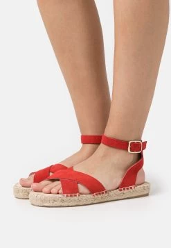 Anna Field Leather - Platform Sandals - Red