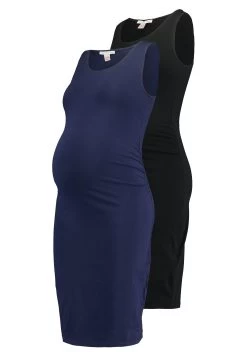 2 Pack - Shift Dress - Dark Blue/Black