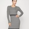 Anna Field Jumper Dress - Mottled Light Grey/Black -Anna Field eb72b380eb0449808aef05940276ce8a