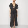 Anna Field Embroidered Cover Up/ 802 - Black - Beach Accessory - 802 - Black -Anna Field ecd89841bb9a46a0851be240aba7fc19