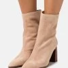Anna Field Leather - Classic Ankle Boots - Beige -Anna Field ef13cb9519bd4b32bd216e66c935a1c2