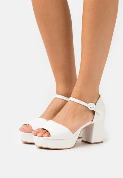 Anna Field Platform Sandals - White