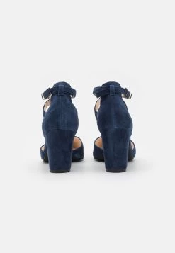 Anna Field Leather- High Heels - Dark Blue -Anna Field f2d16e7951284b09a55fc683c72d02b7