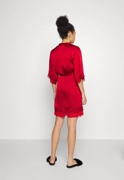 Anna Field Dressing Gown - Red -Anna Field f2d5beb726fd435aadc86e355494bee7