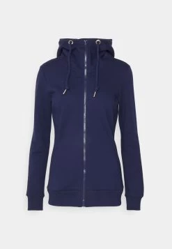 Zip-Up Sweatshirt -Dark Blue -Anna Field f8a11042bc9045f983307763f6414702
